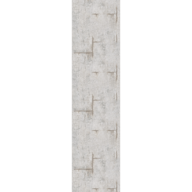 CosmoLiving Papier peint intissé GRAPHITE GROOVE Gris clair