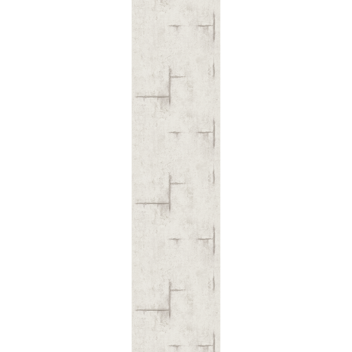 COSMOLIVING Papier peint intissé Graphite groove Blanc grisé
