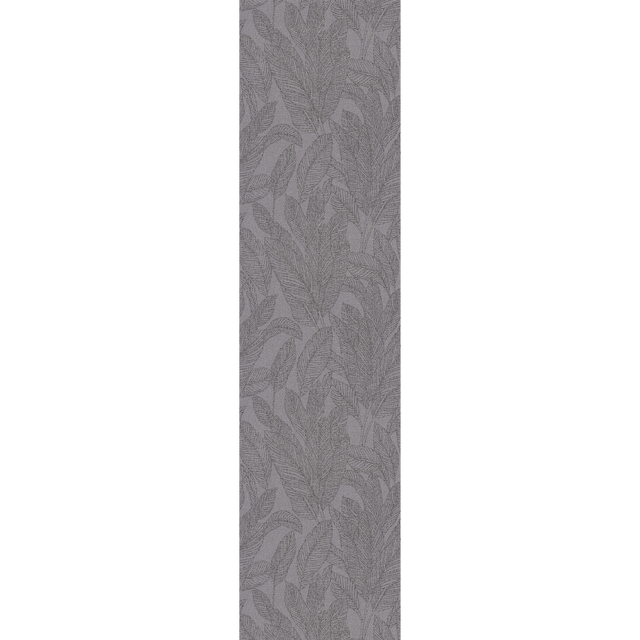 CosmoLiving Papier peint intissé GOLDEN FERN gris acier