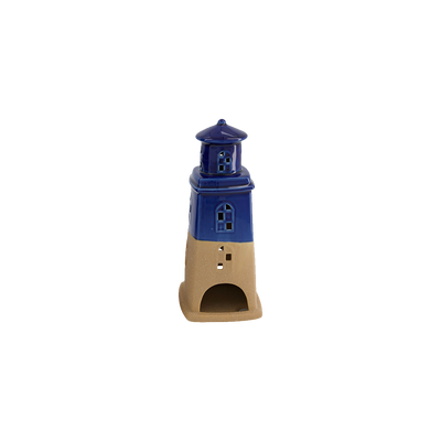 Photophore Faro Bleu, beige