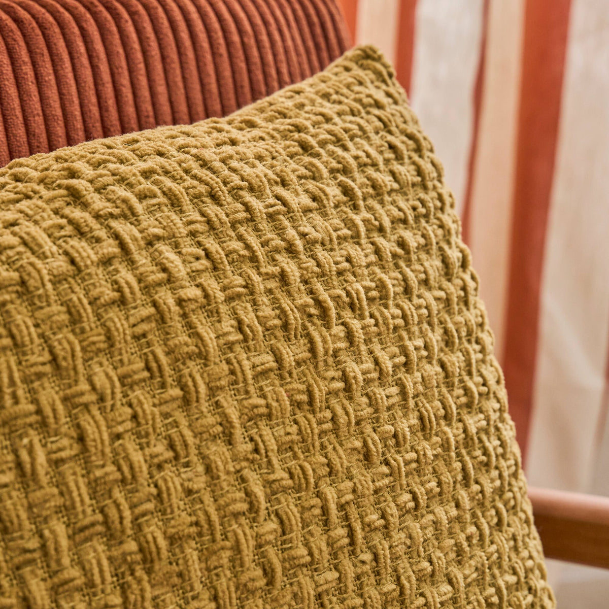 Coussin Cosenza Vert mousse