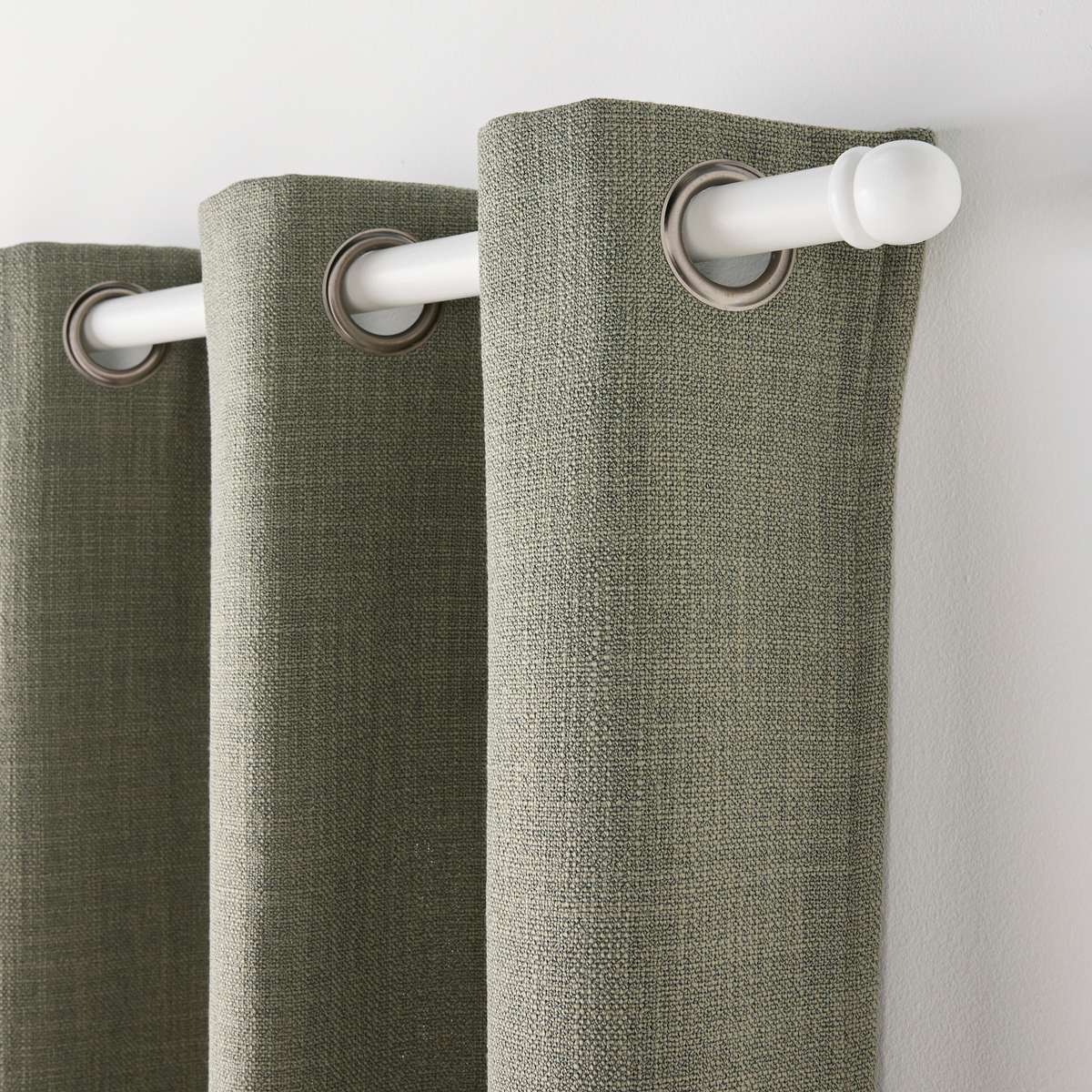 Rideau thermique Adelie Vert de gris