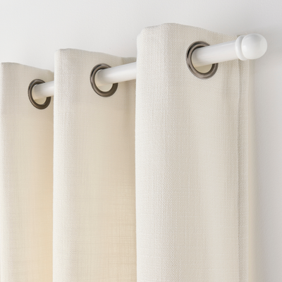 Rideau thermique Adelie Blanc