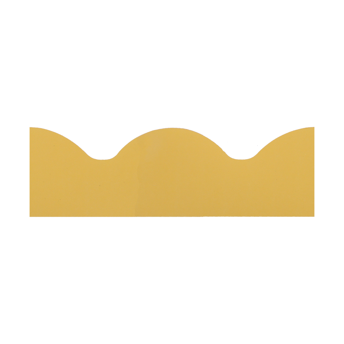 4MURS Frise intissée pré-encollée Lina ondula Jaune moutarde Lisse