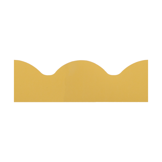 Frise intissée pré-encollée LINA ONDULA jaune moutarde