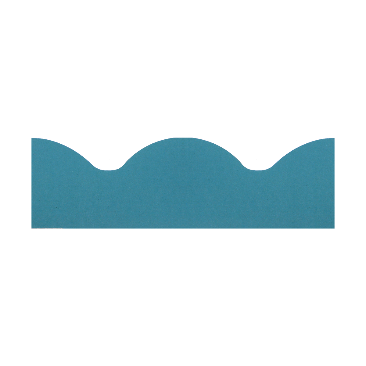 4MURS Frise intissée pré-encollée Lina ondula Bleu paon Lisse