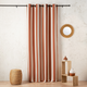 Rideau Sunset Terracotta et écru