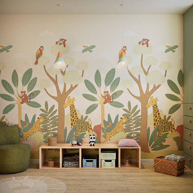 4MURS Papier peint panoramique L MAWULI 150 x 270 cm