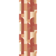 Papier peint intissé Lukas Terracotta et doré
