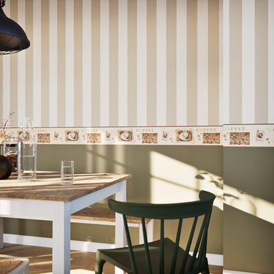 Frise intissée Coffee time Café