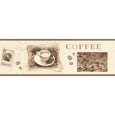 Frise intissée Coffee time Café