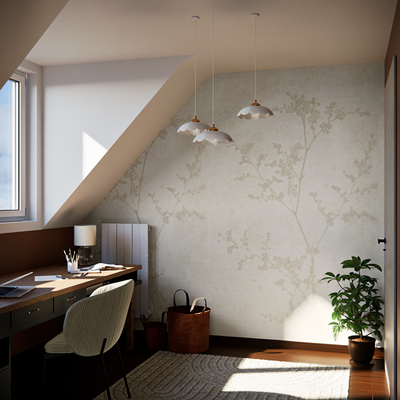 4MURS Papier peint panoramique L Olenna Sable beige Satiné