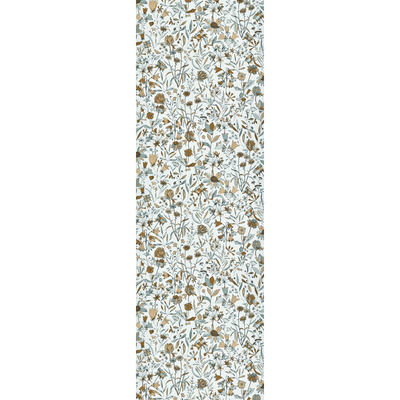 CASELIO Papier peint intissé Jardin de giverny Beige et gris perle