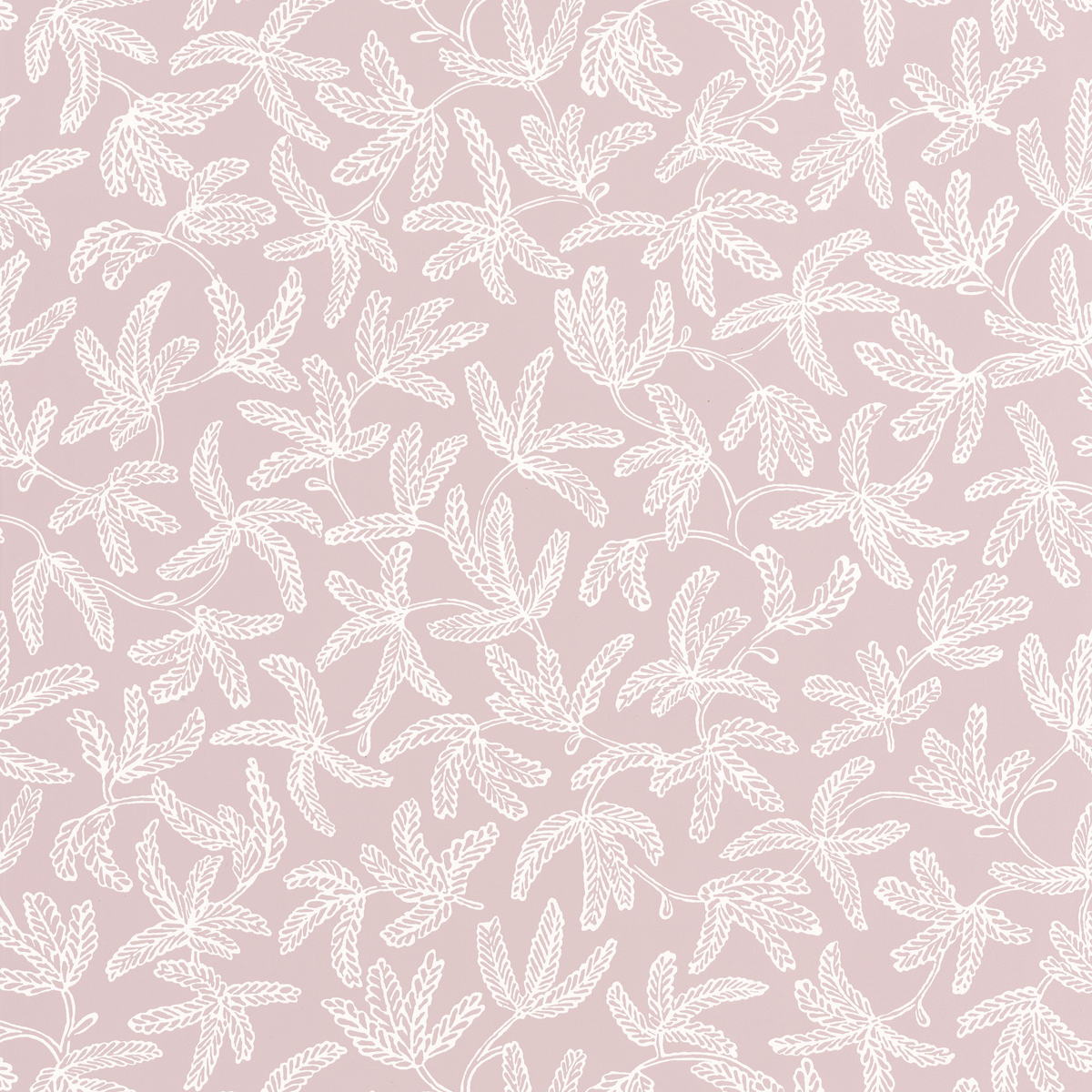 CASELIO Papier peint intissé Cocoon Rose poudré