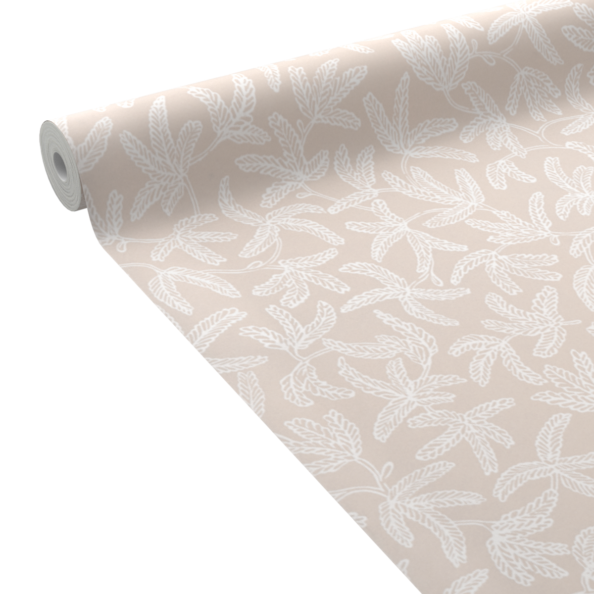 CASELIO Papier peint intissé Cocoon Sable beige