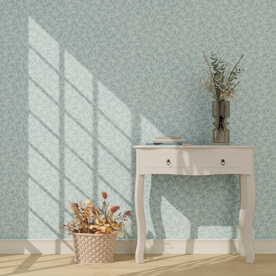 CASELIO Papier peint intissé Cocoon Bleu ciel