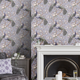LAURA ASHLEY Papier peint intissé Belvedere Lavande