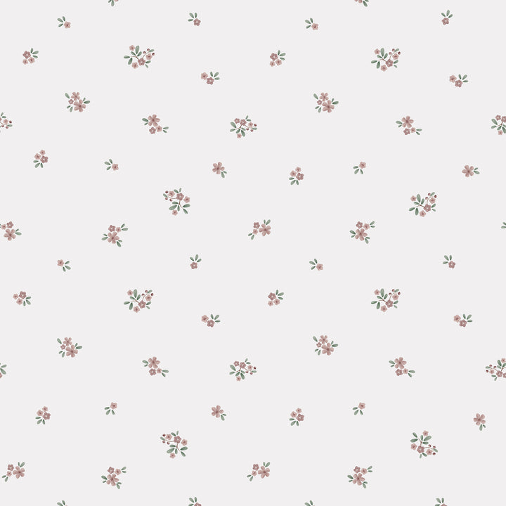 LITTLE DUTCH Papier peint intissé Fairy blossom Rose pétale