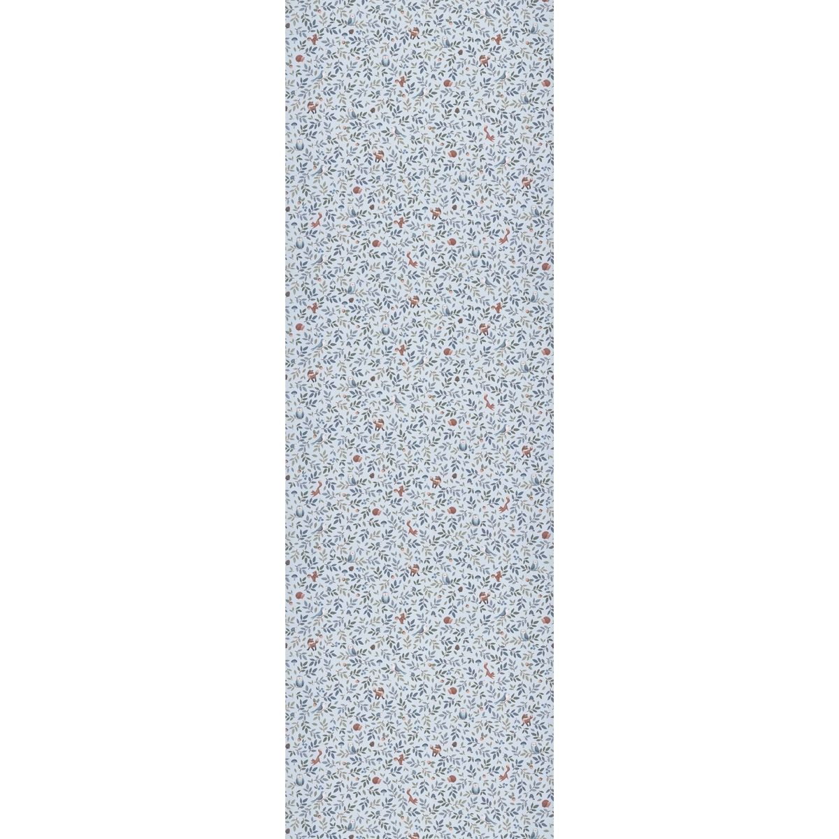 LITTLE DUTCH Papier peint intissé Forest adventure Bleu ciel