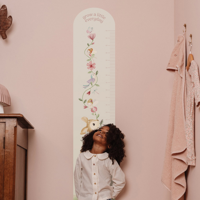 Little Dutch Toise intissé pré-encollé FAIRY GARDEN vert d'eau