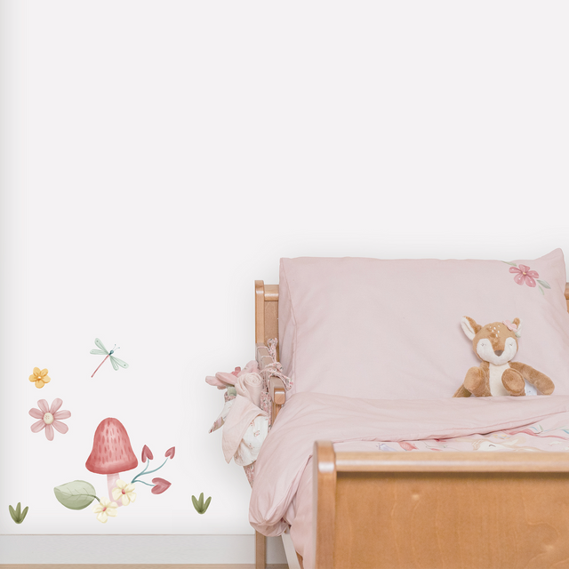 Little Dutch Sticker FAIRY GARDEN coloris multicolore