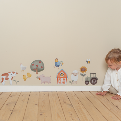 LITTLE DUTCH Sticker Little farm Multicolore