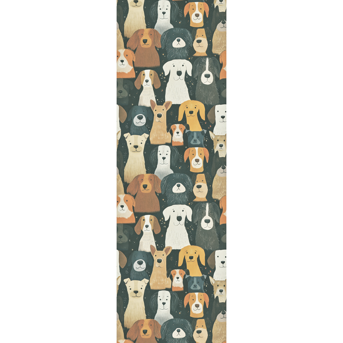 Papier peint intissé Good dog Chocolat