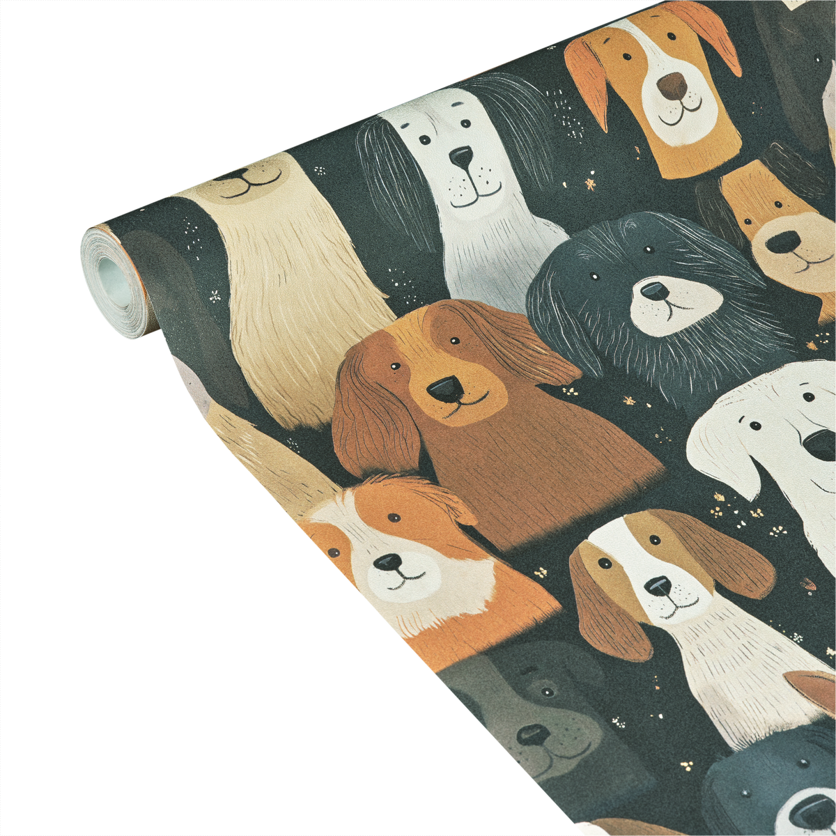 Papier peint intissé Good dog Chocolat