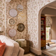 LAURA ASHLEY Papier peint intissé Elderwood Sable beige