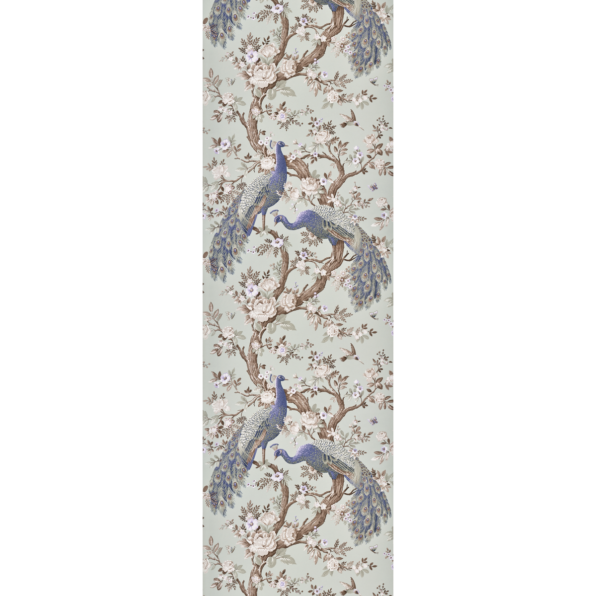 LAURA ASHLEY Papier peint intissé Belvedere Bleu givré