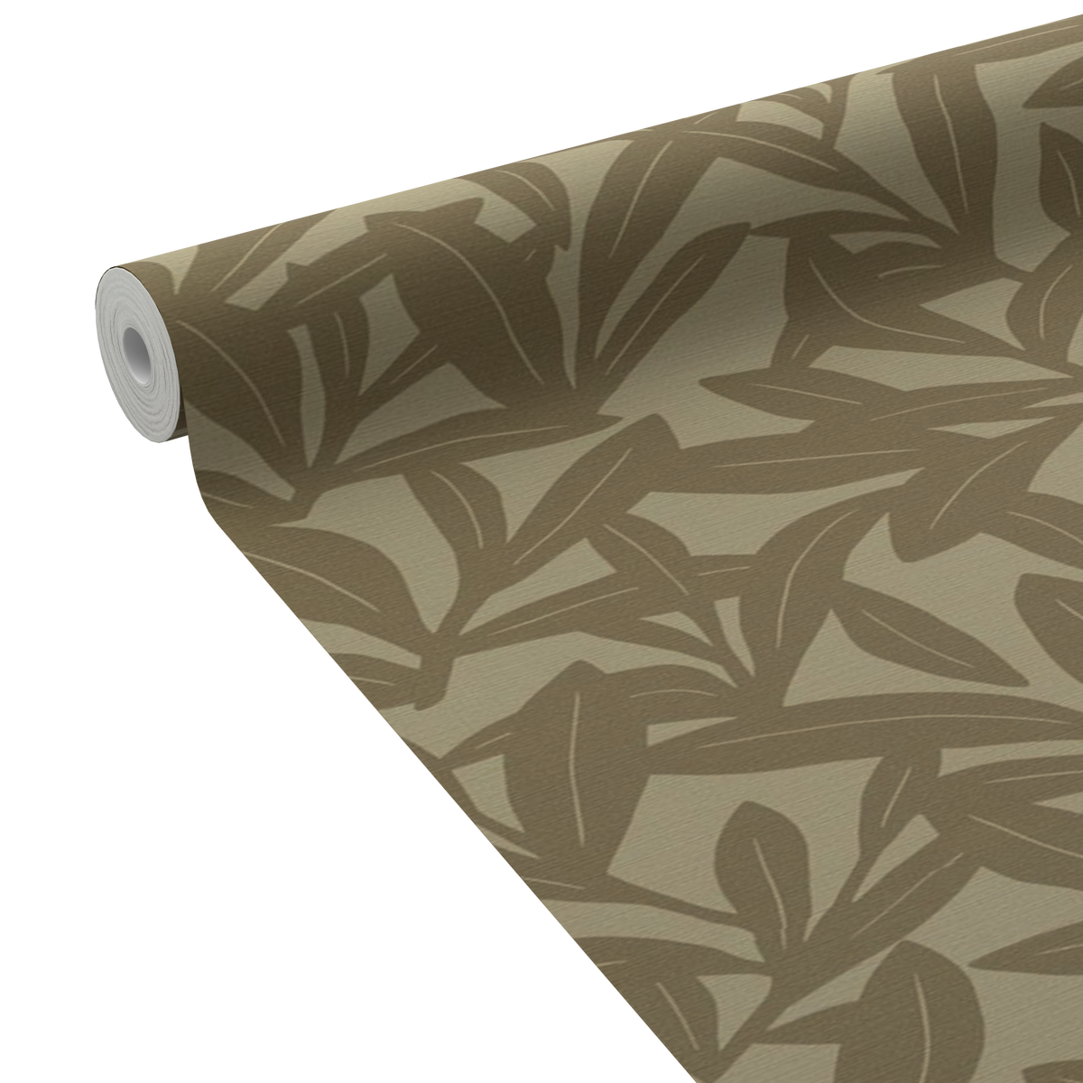 Papier peint intissé Polina Vert kaki