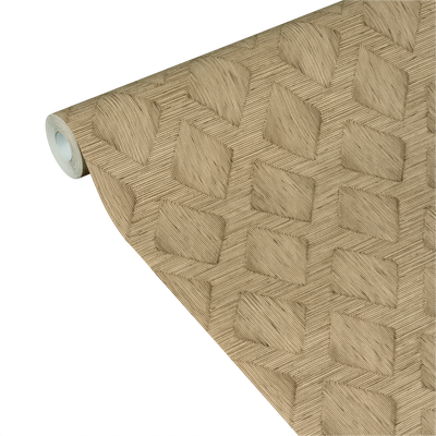 Papier peint intissé Ilyas Capuccino