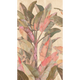 Papier peint panoramique L Caliente Kaki et rose
