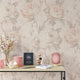 Papier peint intissé Rosina Rose poudré