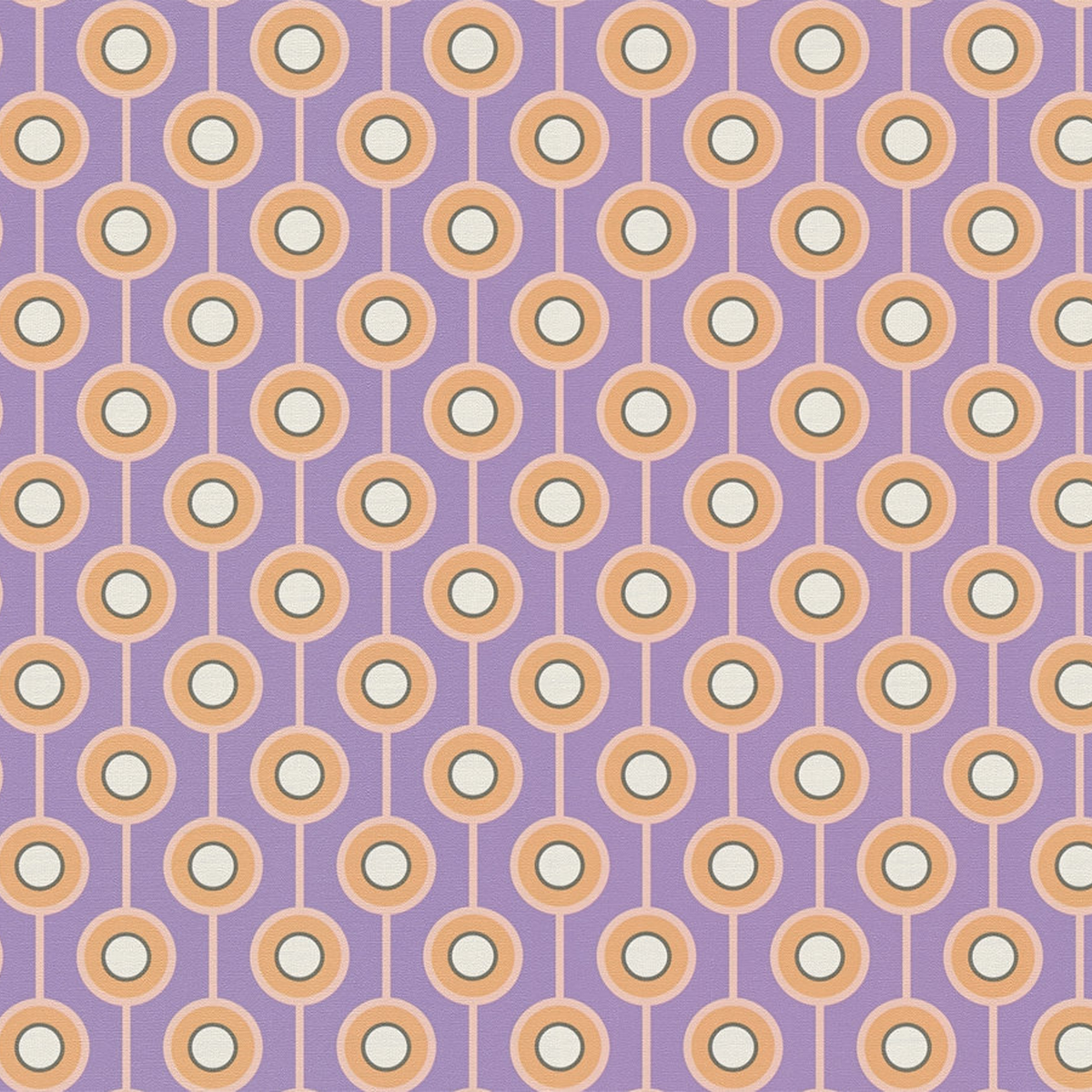Papier peint intissé Milias Violet et orange