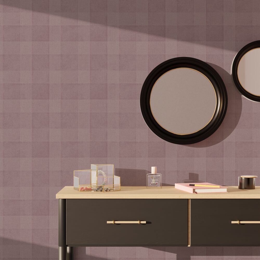 Papier peint intissé Barley Prune