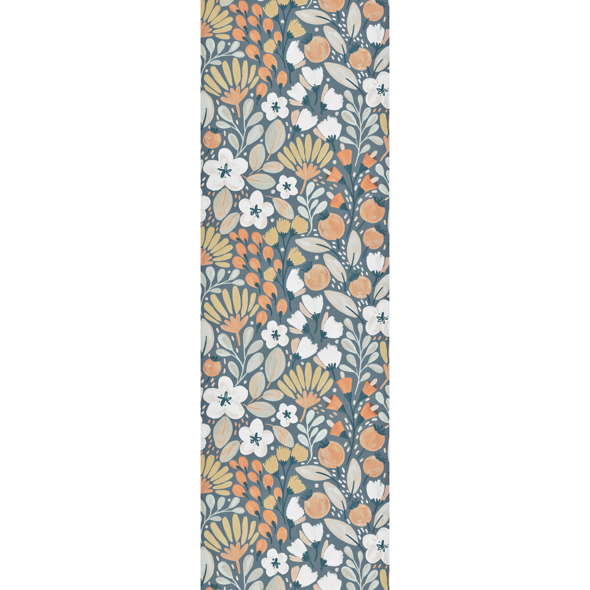 Papier peint intissé Safia Jaune paille