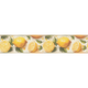 Frise adhésive Limoncello Jaune citron et vert feuille