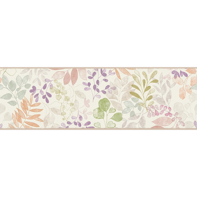 Frise adhésive Calanea Pastel multicolore