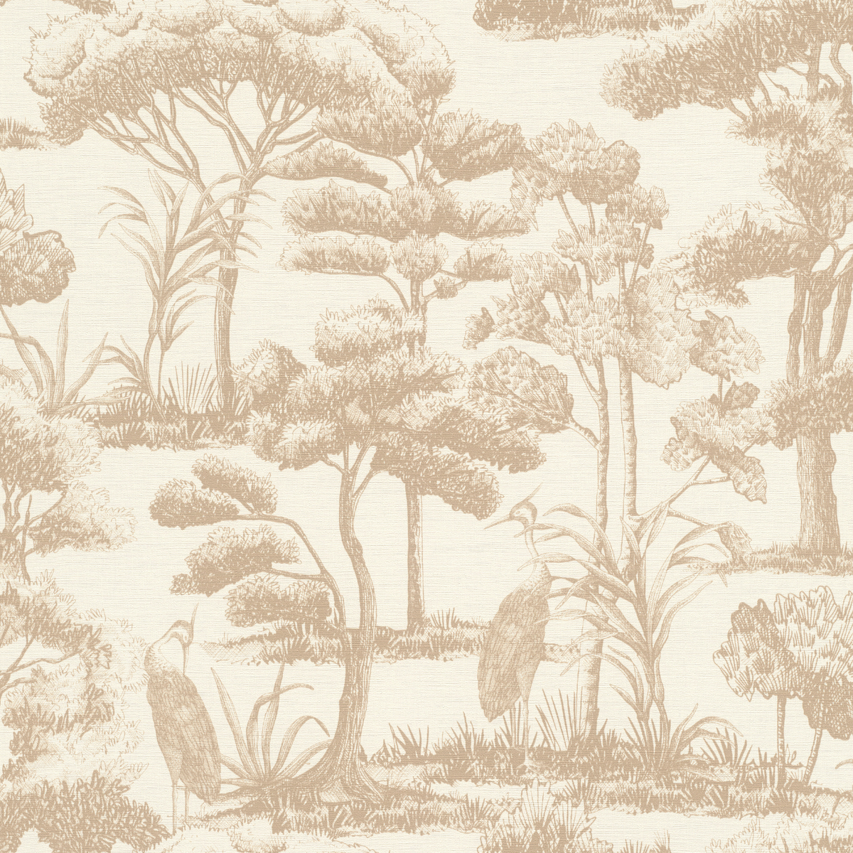 Papier peint intissé Bellevue Beige
