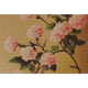 Papier peint panoramique XL Graciella Jaune paille et rose poudré Satiné