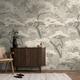 Papier peint panoramique L Matsubara Beige Satiné
