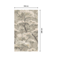 Papier peint panoramique L Matsubara Beige Satiné