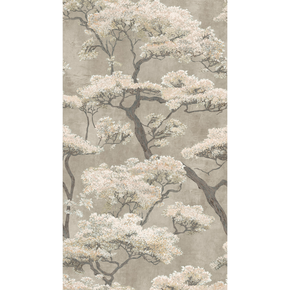 Papier peint panoramique L Matsubara Beige Satiné