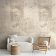 Papier peint panoramique L Serenity Sable beige Satiné