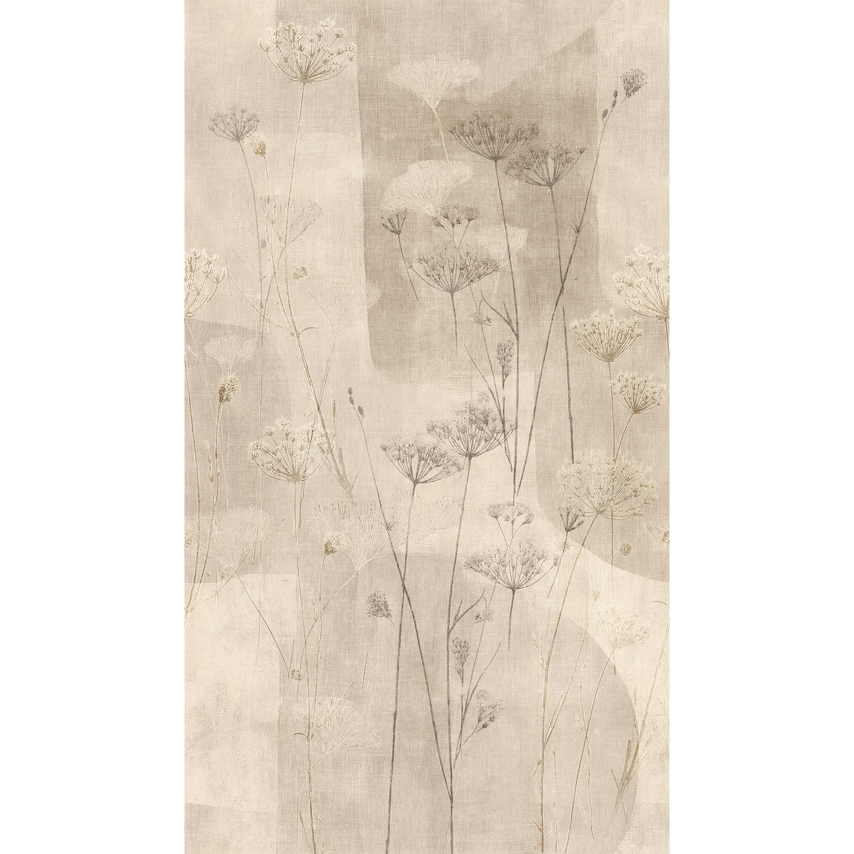 Papier peint panoramique L Serenity Sable beige Satiné