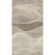 Papier peint panoramique L Nuvola Beige et blanc Satiné