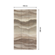 Papier peint panoramique L Cortez Sable beige Satiné