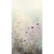Papier peint panoramique L Zelia Vert d'eau et lilas poudré Satiné