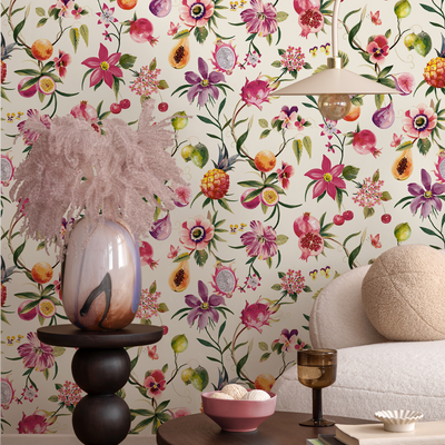 HOLDEN DECOR Papier peint intissé Tropica Multicolore Mat